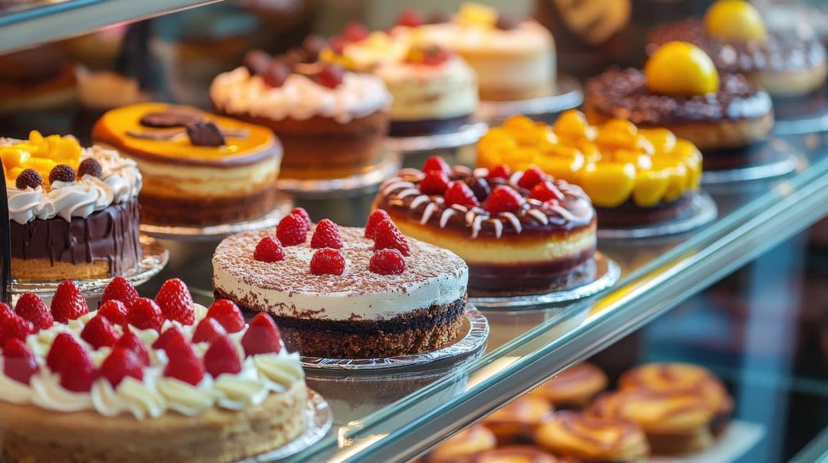 Image of fresh baking ingredients like flour and eggs